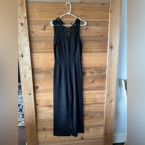 Three Dots Black Jumpsuit S